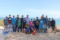 بالصور: جولة ترفيهية لطلاب مركز يافا لتحفيظ القرآن الكريم في مدينة يافا 